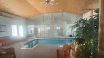 Room, 2 Bedrooms, Private Pool, Garden View | Pool | Indoor pool