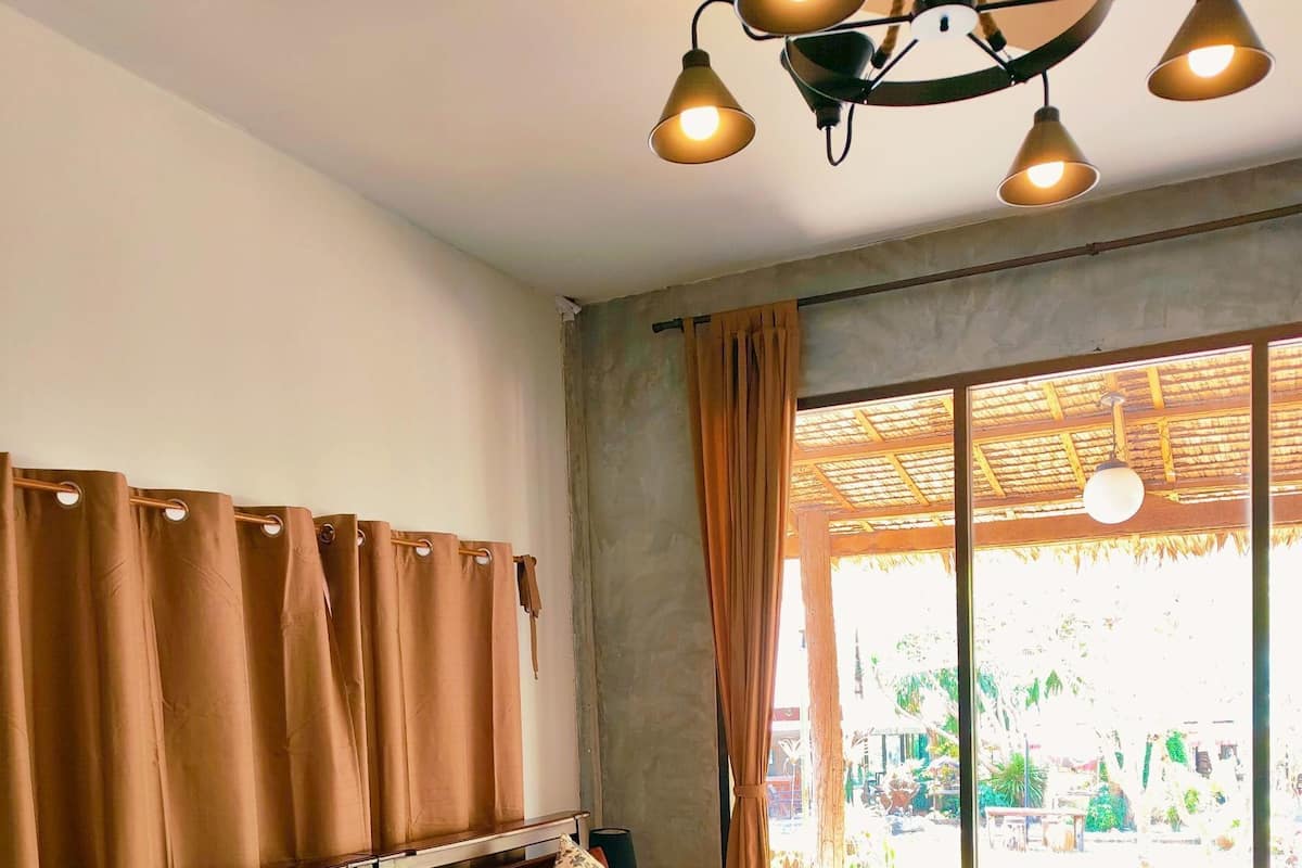 Double Room, Garden View | Desk, laptop workspace, free WiFi