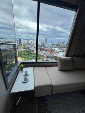 Dormitorio compartido, 1 habitación | Zona de estar