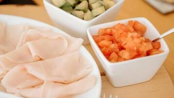 Daily buffet breakfast (EUR 20 per person)