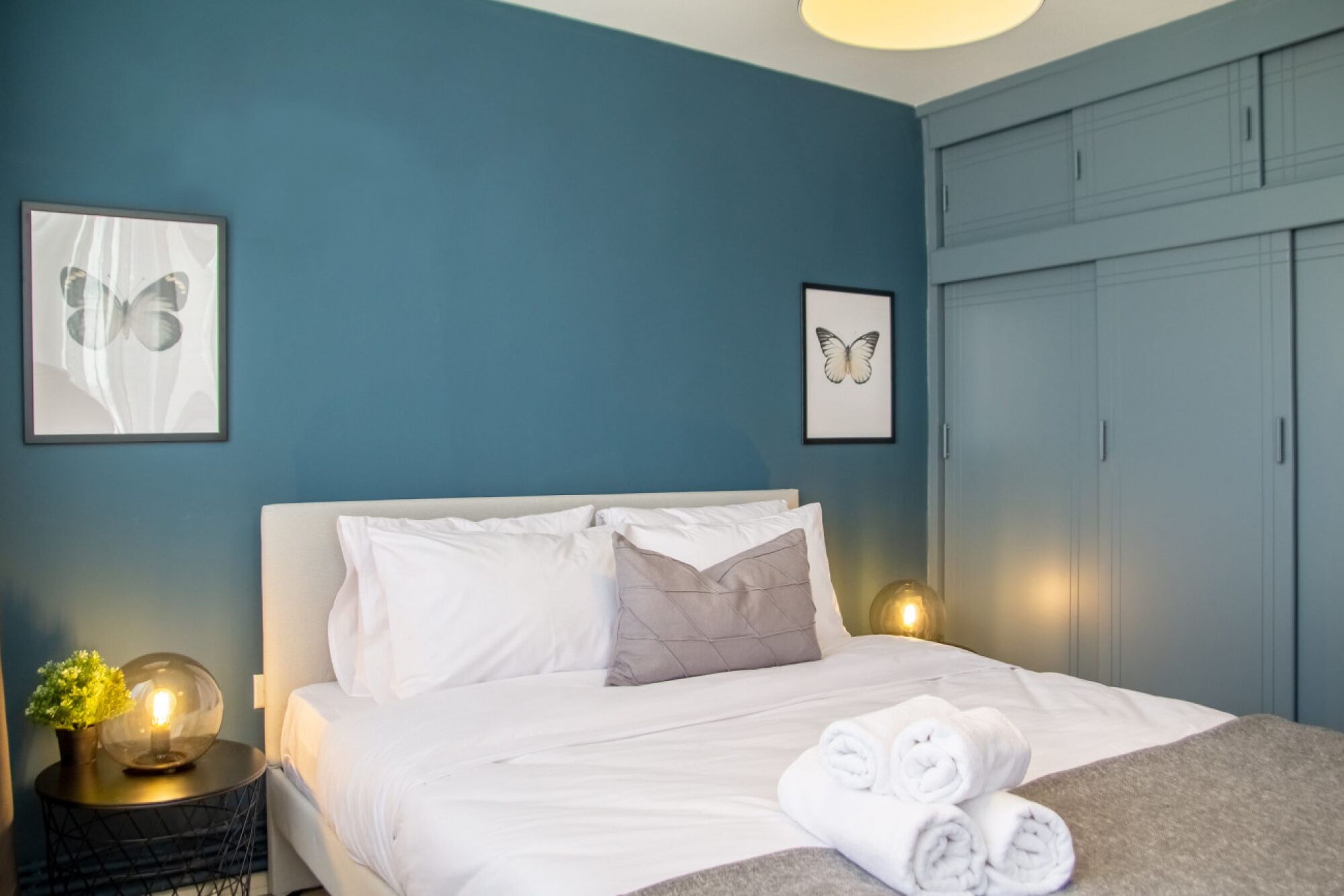 Desk, iron/ironing board, free WiFi, bed sheets