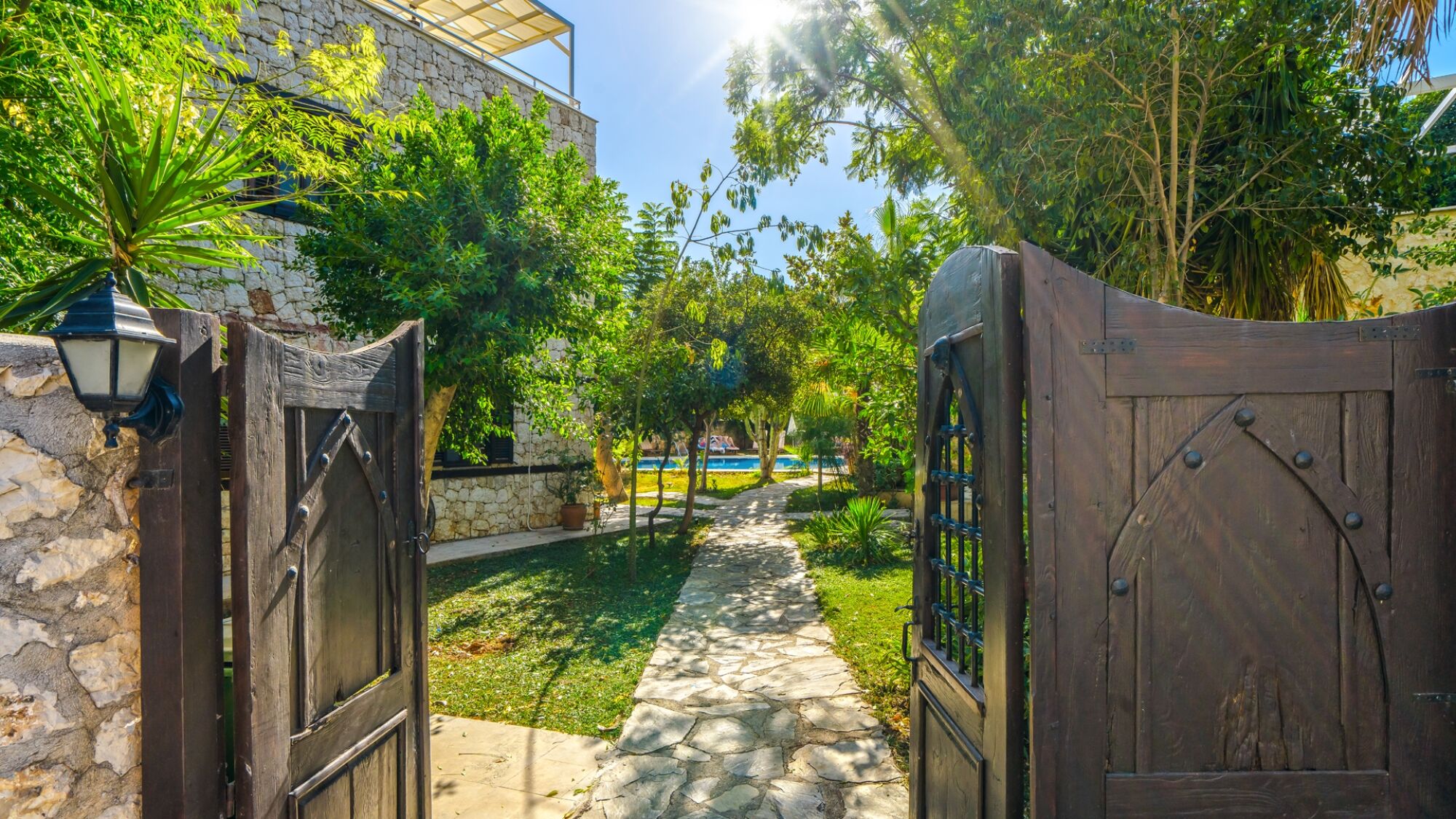 Enceinte de l’hébergement