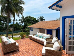 Terrace/patio - Casa próx à Praia de Santa Teresa, Ilhabela/SP (Ilhabela)