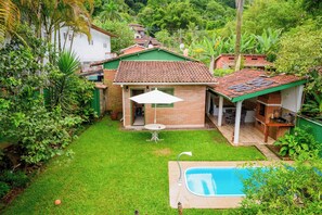 Pool - Casa Completa c/Piscina e 500m da Praia -3 Quartos (São Sebastião)