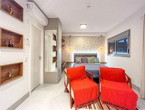 1 bedroom, iron/ironing board, free WiFi, bed sheets - Excelente apto a 50m do metrô Butantã em São Paulo (São Paulo)