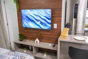 1 Schlafzimmer, Bügeleisen/Bügelbrett, kostenloses WLAN, Bettwäsche