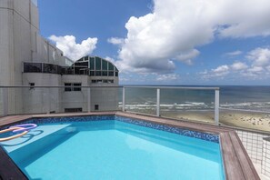Pool - Cobertura a beira mar com piscina e churrasqueira (Praia Grande)