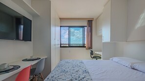 1 bedroom, free WiFi, bed sheets, wheelchair access - Stúdio com Wi-Fi próximo do mar com vista incrível (Salvador)