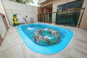 Terrace/patio - Casa em Jacumã, com piscina, 5 suites e Fliperama (Conde)