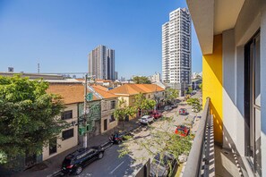 Property grounds - Loft com smart lock e varanda no Bresser (São Paulo)