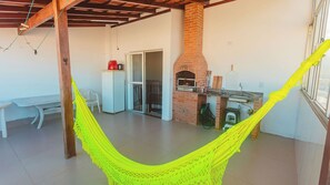Outdoor dining - Duplex com Churrasqueira, Wi-Fi e Garagem (Guarapari)