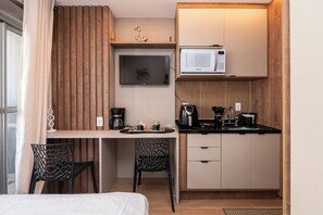 1 bedroom, free WiFi, bed sheets - Moderno Studio c Academia a 350m do Allianz Parque (São Paulo)