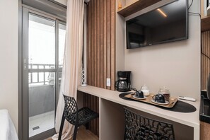 Interior - Moderno Studio c Academia a 350m do Allianz Parque (São Paulo)