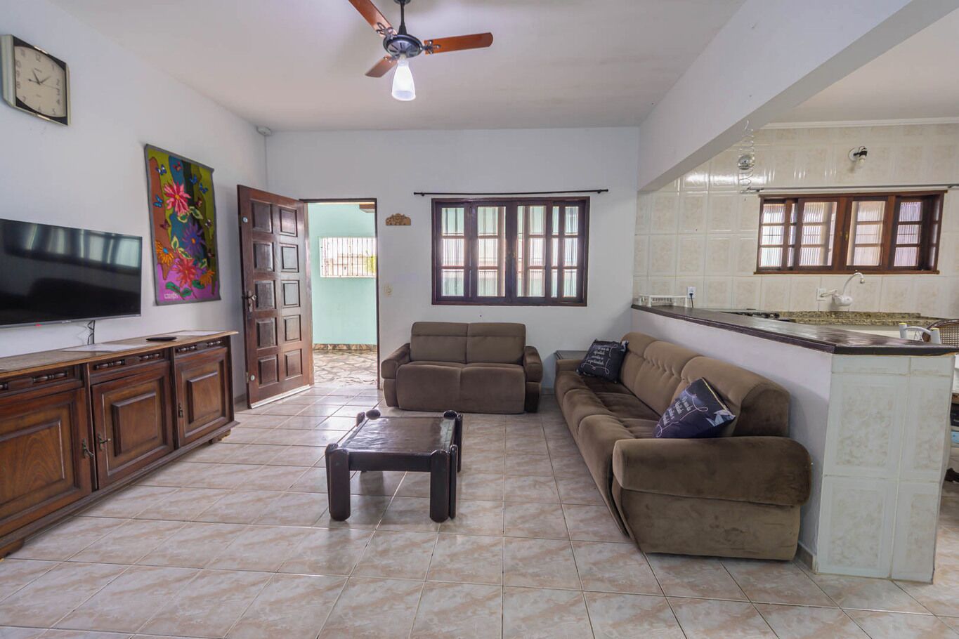 Casa Com Piscina E Garagem A 550m Da Praia - Peruíbe