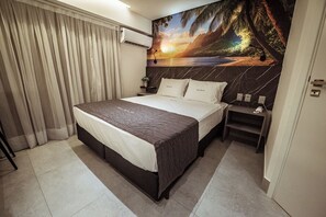 1 bedroom, iron/ironing board, free WiFi, bed sheets - Flat Beira-mar c Piscina e Academia em Manaíra (João Pessoa)