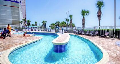 Beachfront Condo in Dunes Village, 2 Water Park