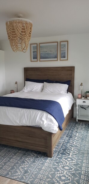 2 chambres, fer et planche à repasser, Wi-Fi, draps fournis