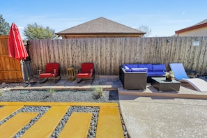 Terrace/patio - Private Pool Retreat with Arcade and Air Hockey (Watauga)