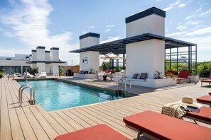 Seasonal outdoor pool