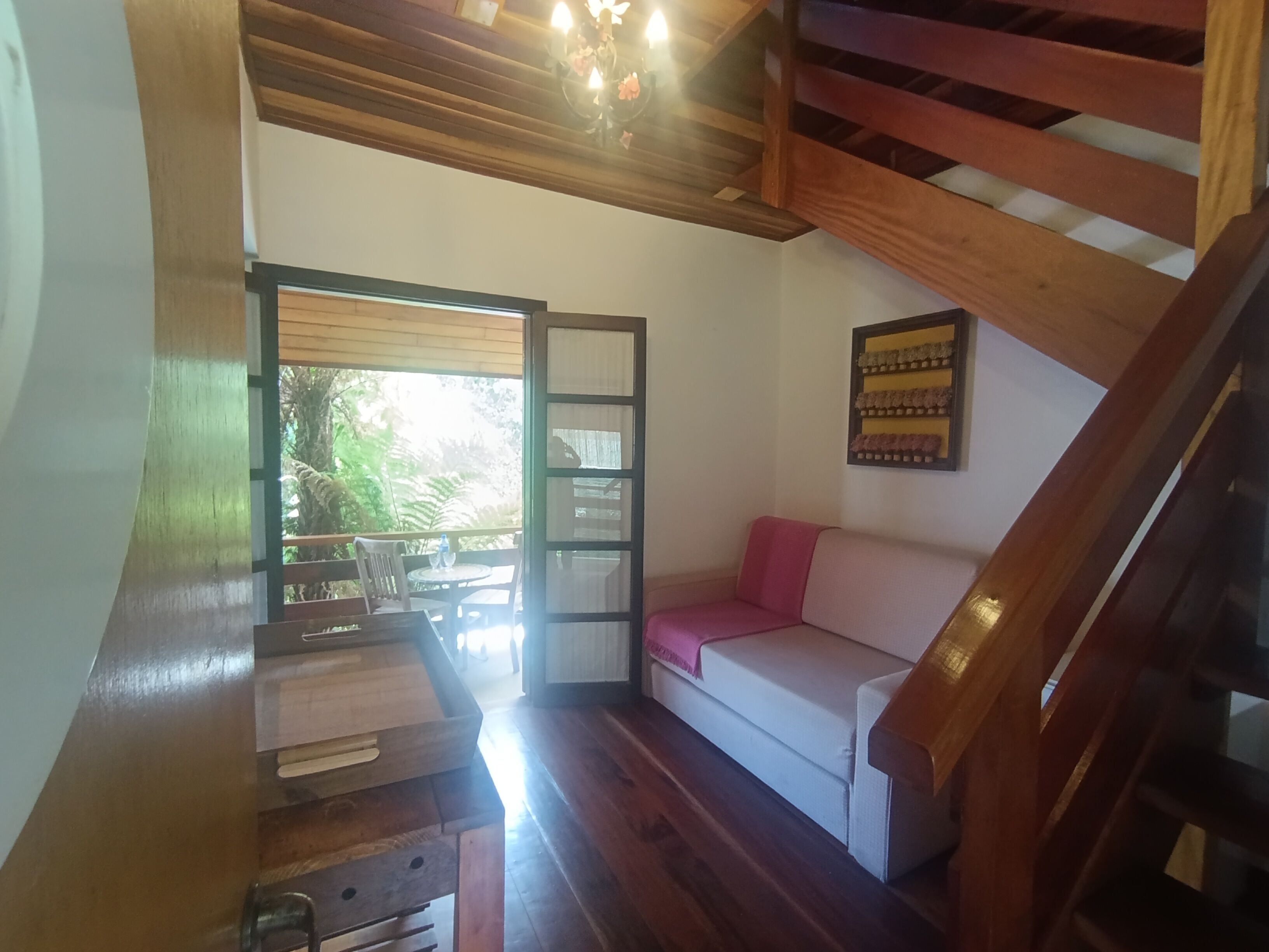 Comfort Quadruple Room, 2 Bedrooms, Garden View | Living area