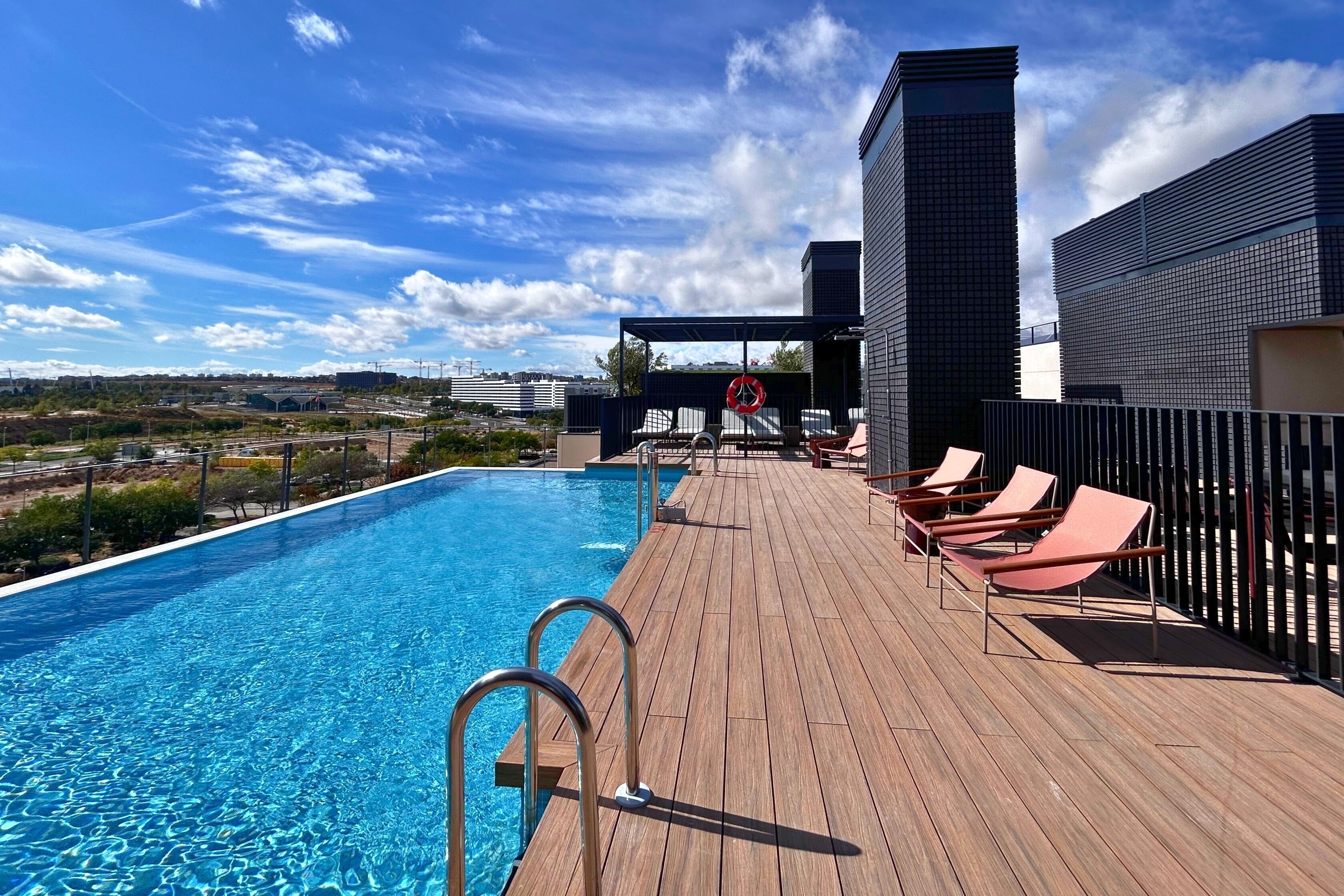 Seasonal outdoor pool