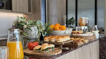 Daily continental breakfast for a fee