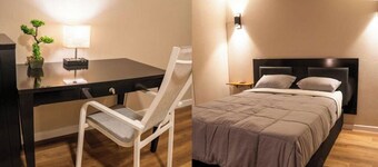 Charming studio in tranquil Claxton Bay with AC and a full en suite bathroom