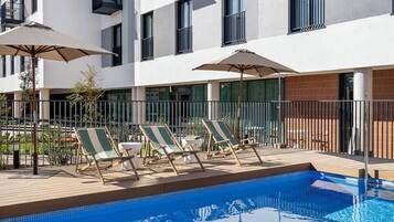 Seasonal outdoor pool