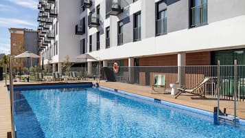 Seasonal outdoor pool