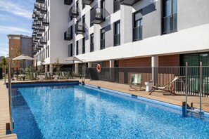 Seasonal outdoor pool