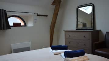 1 chambre, Wi-Fi, draps fournis