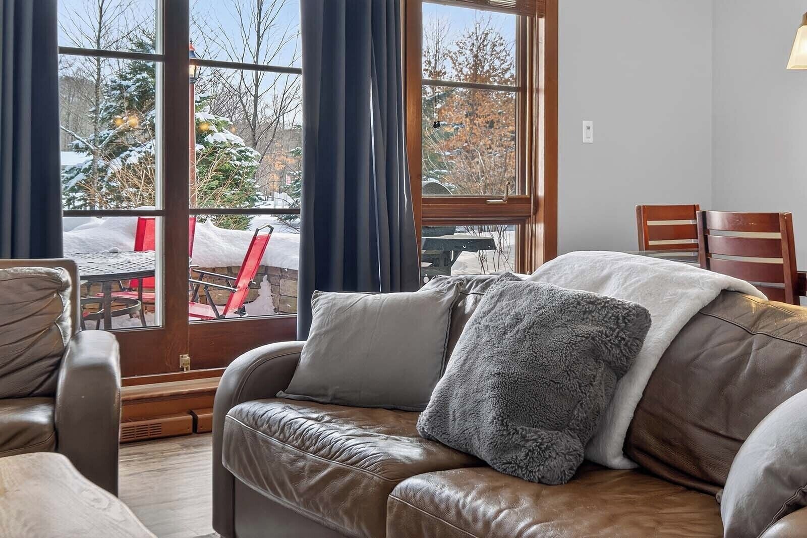 Familie appartement, uitzicht op bergen | Woonruimte