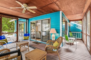 Terrace/patio - Relaxing Bayside Retreat in South Bethany w/ Porch, Bikes & Beach Access (South Bethany)