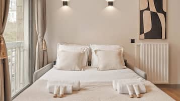 Apartment, City View | Iron/ironing board, free WiFi