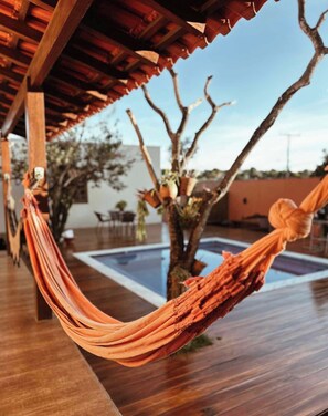 Uitzicht vanuit de kamer