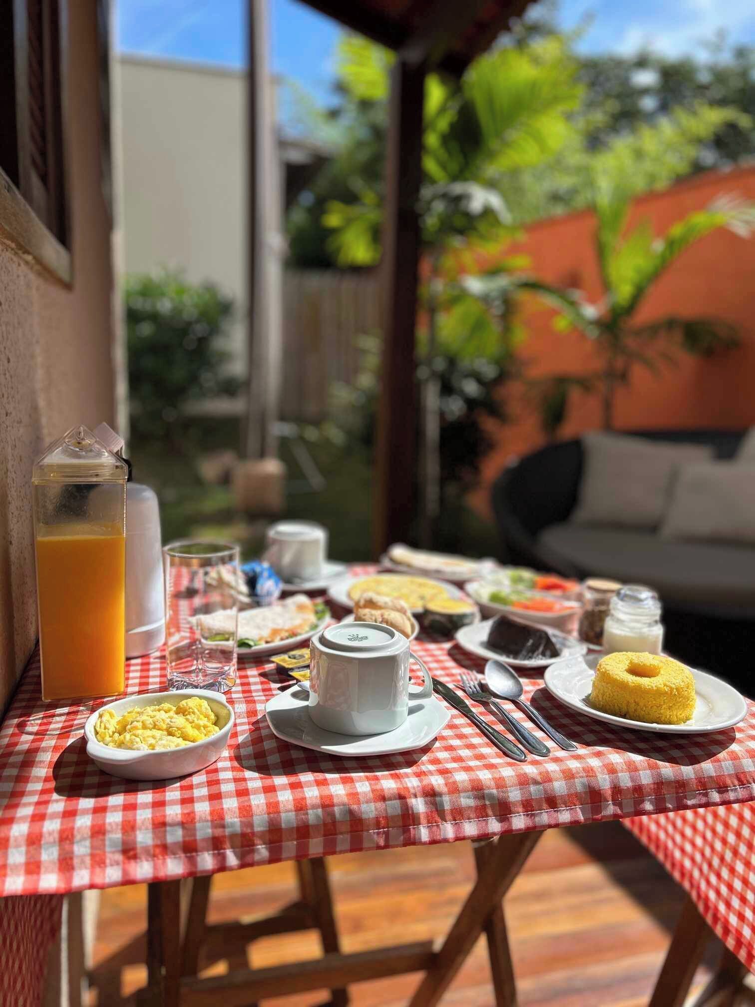 Superior driepersoonskamer, uitzicht op tuin | Uitzicht op de tuin