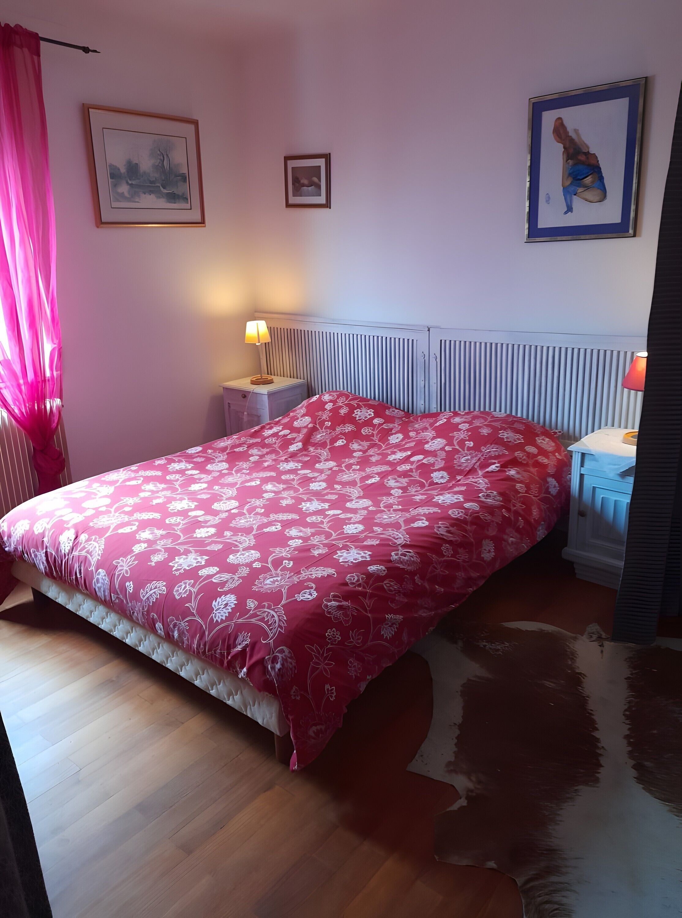 4 chambres, fer et planche à repasser, Wi-Fi, draps fournis