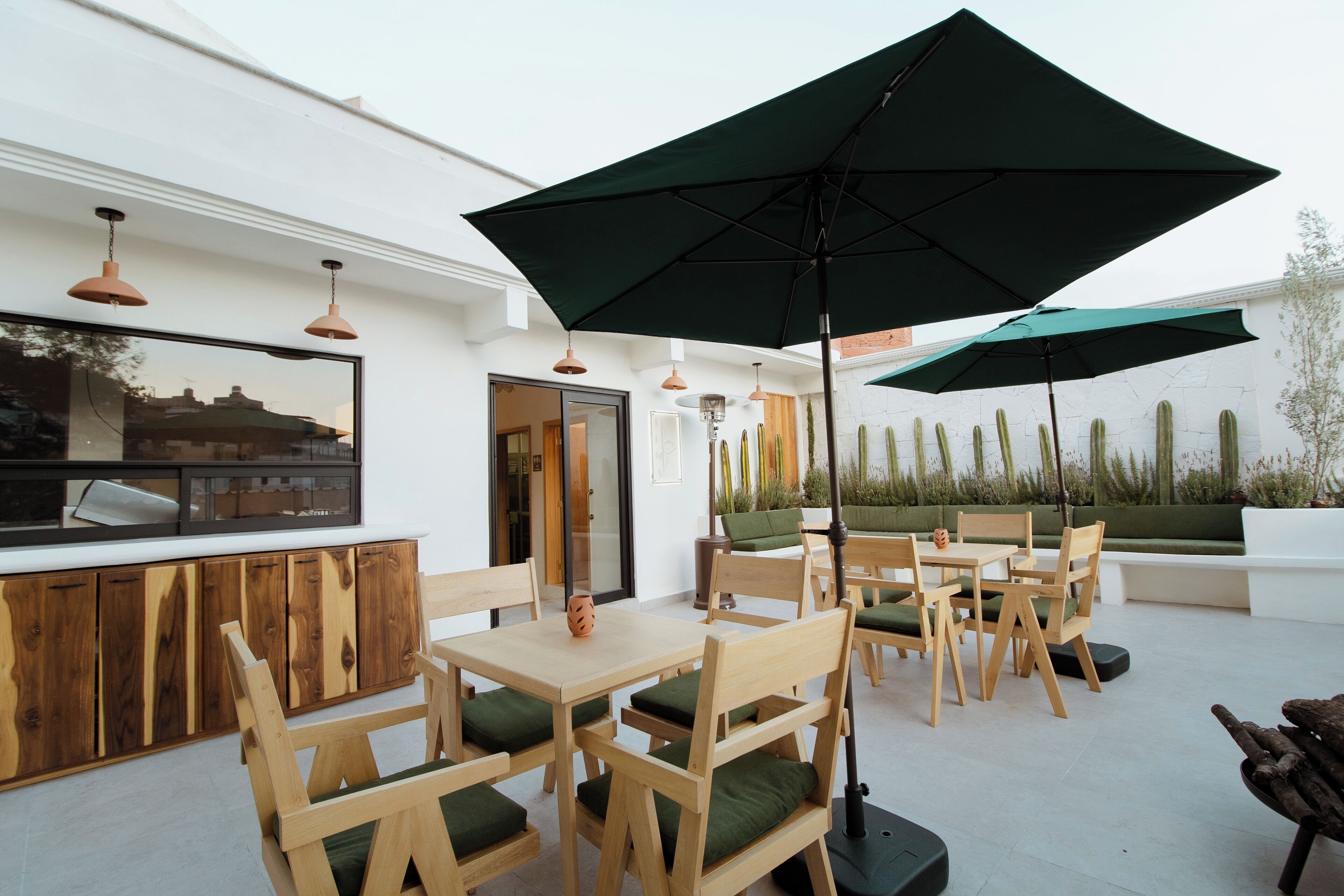 Restauration en plein air