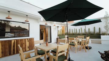 Restauration en plein air