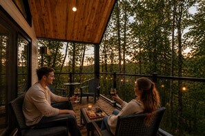 Terrace/patio - NatureX | Spa | Rivière | Dogfriendly (Matawinie Regional County Municipality)