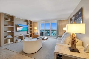 TV - 1 BR Suite @ 1 Hotel | Gym+Pool+Rooftop (Miami Beach)