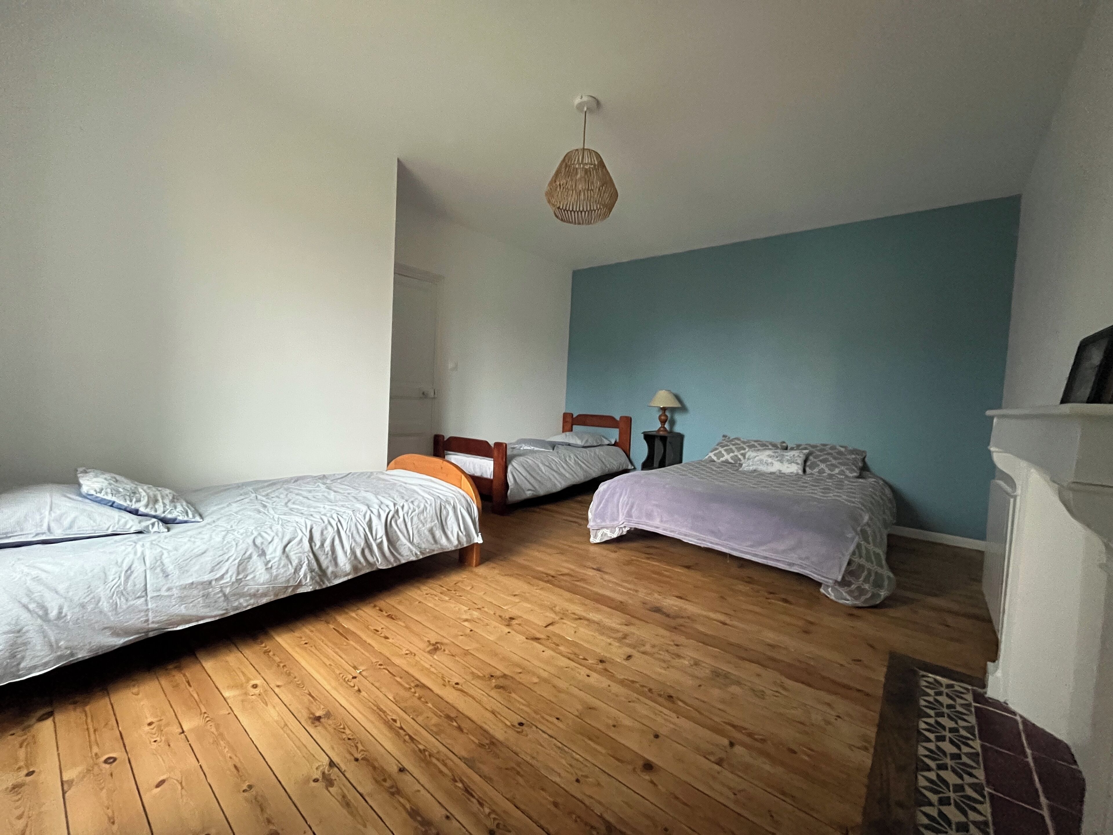 3 bedrooms, free WiFi, bed sheets