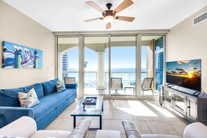 Appartement, meerdere bedden (Portofino Island Resort 2-1306) | Woonruimte