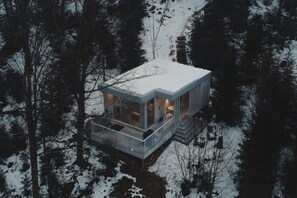 Exterior - Nöge-03: Scandinavian Chalet in Nature CITQ # 298452 (Sainte-Brigitte-de-Laval)