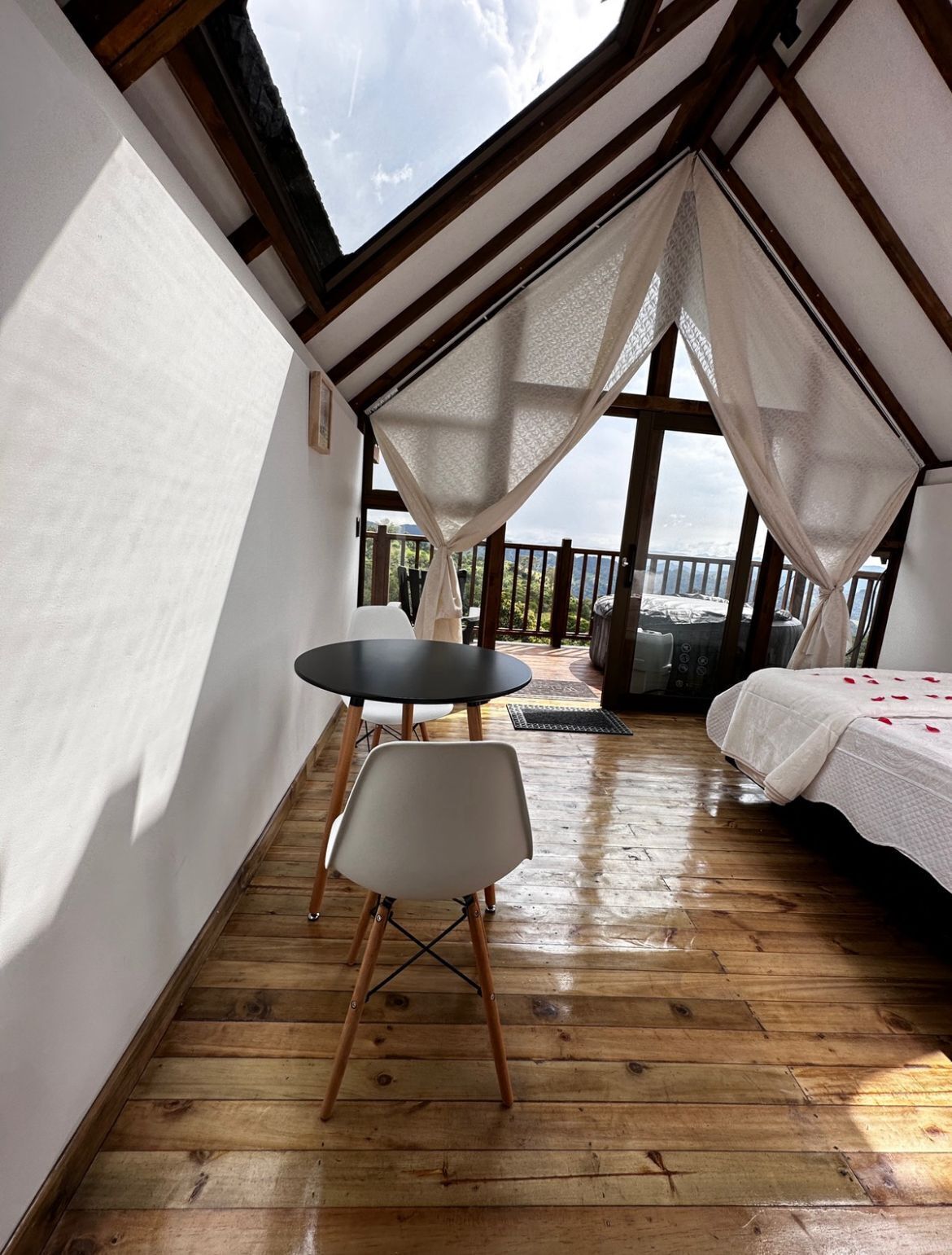 Baita Luxury, balcone, vista montagna | Postazione laptop, Wi-Fi gratuito