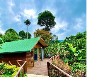 Façade de l’hébergement