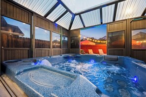 Bain à remous intérieur