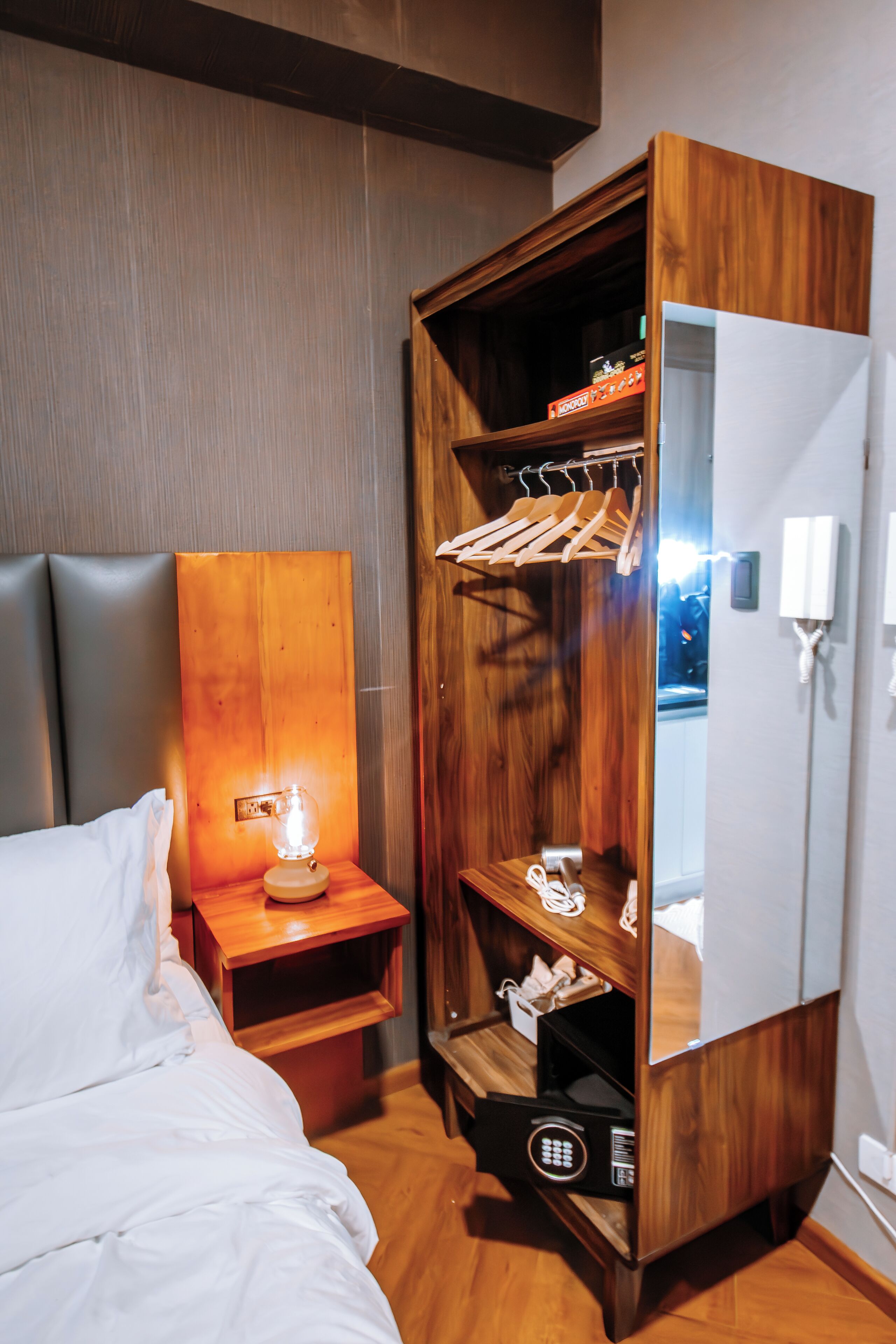 1 間睡房、熨斗/熨衫板、Wi-Fi、床單