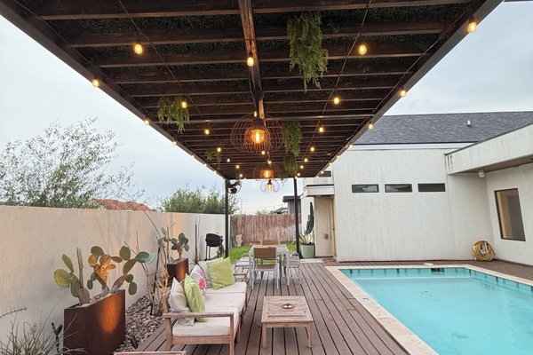 Alberca al aire libre