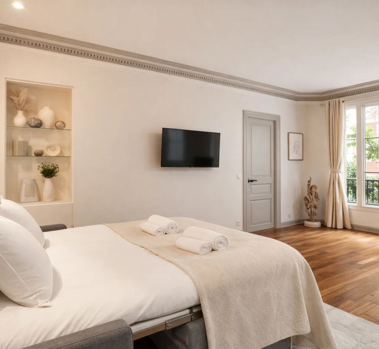 Apartamento | Ferros/tábuas de passar roupa, Wi-Fi de cortesia